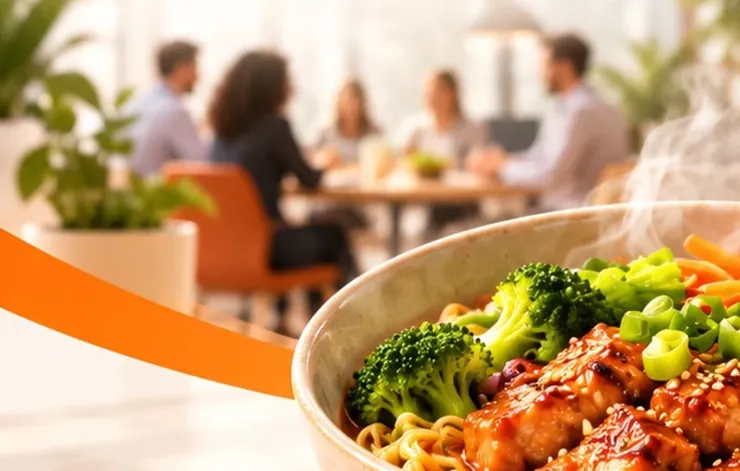 Employés profitant d'un espace de pause convivial dans la référence visuelle MayiMayo